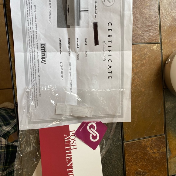 RARE Authentic GUCCI Continental Lady Bamboo Leather Clutch - Picture 6 of 10